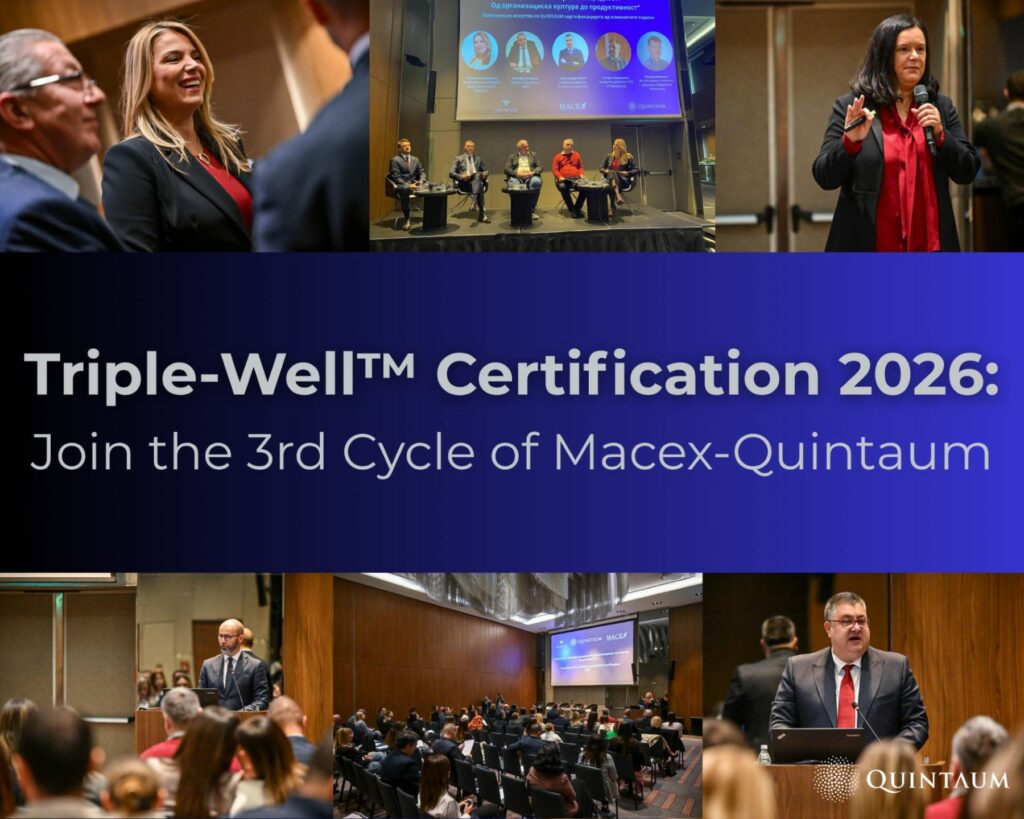 Започна МАЦЕКС/QUINTAUM Национална Сертификација за 2026 – движечка сила за здрави, свесни и конкурентни организации