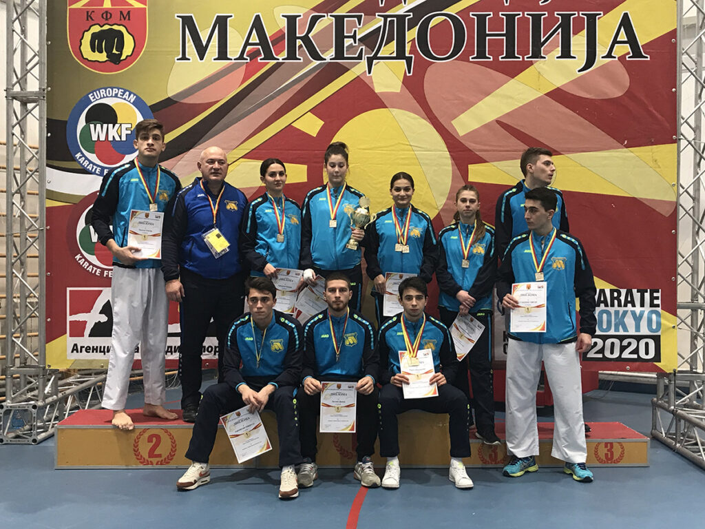 „Макпетрол“ е најтрофеен карате-клуб на Балканските шампионати